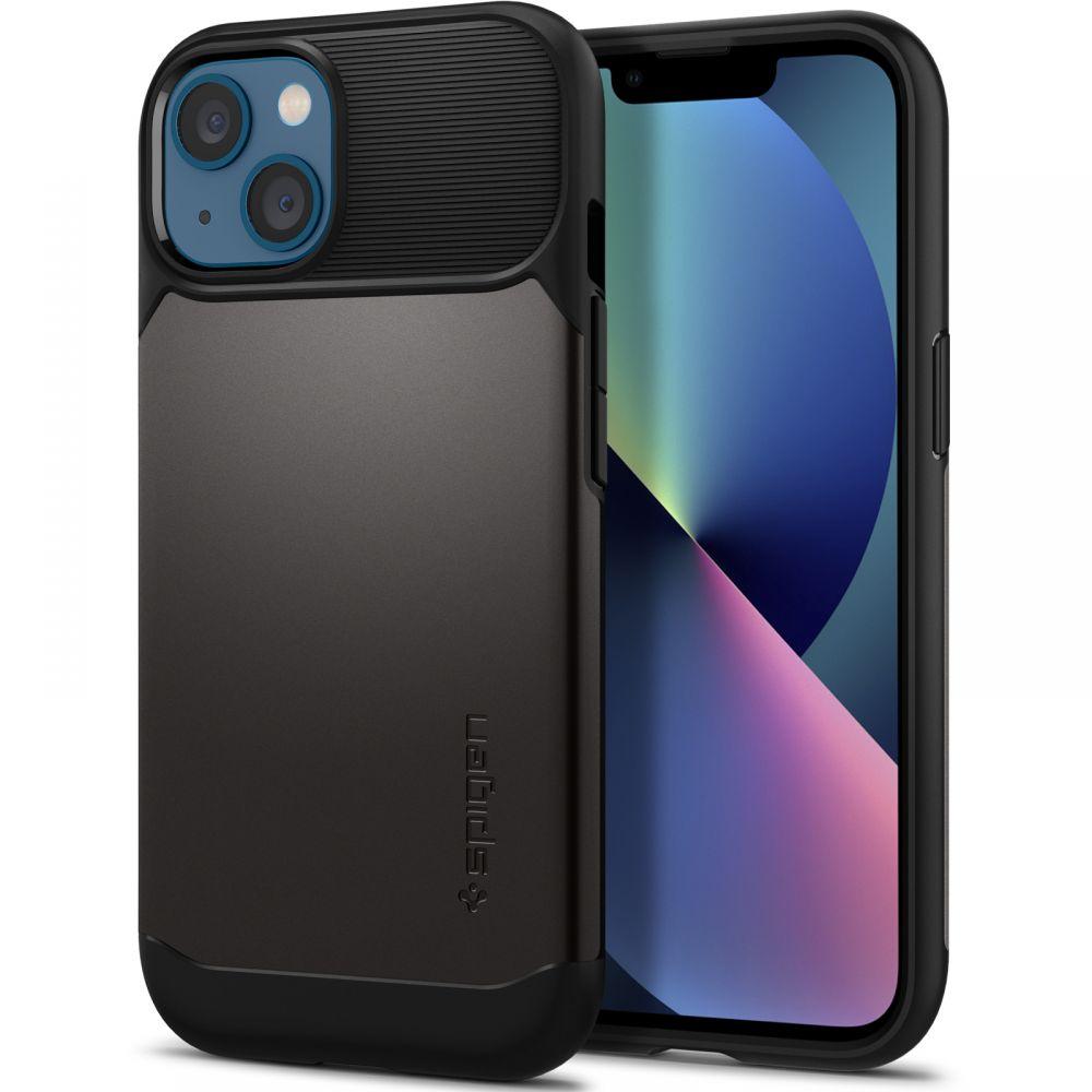 Чохол Spigen для iPhone 13 — Slim Armor Mag (MagSafe), Gunmetal (ACS03423)