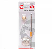 Комплект форсунки 1.5 мм для фарбопульта (дюза, повітропроникна головка, голка)