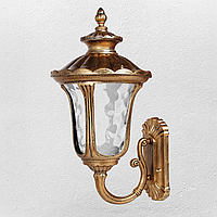 Настенный уличный светильник бра на одну лампу корпус золотистого цвета Levistella 760VDJ025-L-W GB