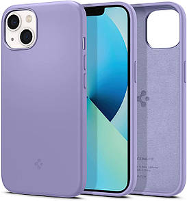 Чехол Spigen для iPhone 13 mini - Silicone Fit, Iris Purple (ACS03342)