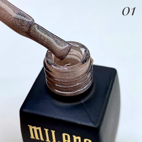 Гель Лак MILANO Cat Eyes Prizma 8 Мл № 01