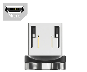 Конектор зарядний Essager micro USB магнітний конектор для поворотного магнітного кабелю (ECXT-YXQM)