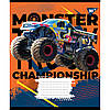 Зошити шкільні 12 арк. клітинка 1В "Monster truck championship" 765758, фото 2