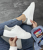 Кросівки жіночі 8 пар у ящику білого кольору 36-41, фото 9