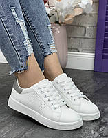 Кросівки жіночі 8 пар у ящику білого кольору 36-41, фото 3