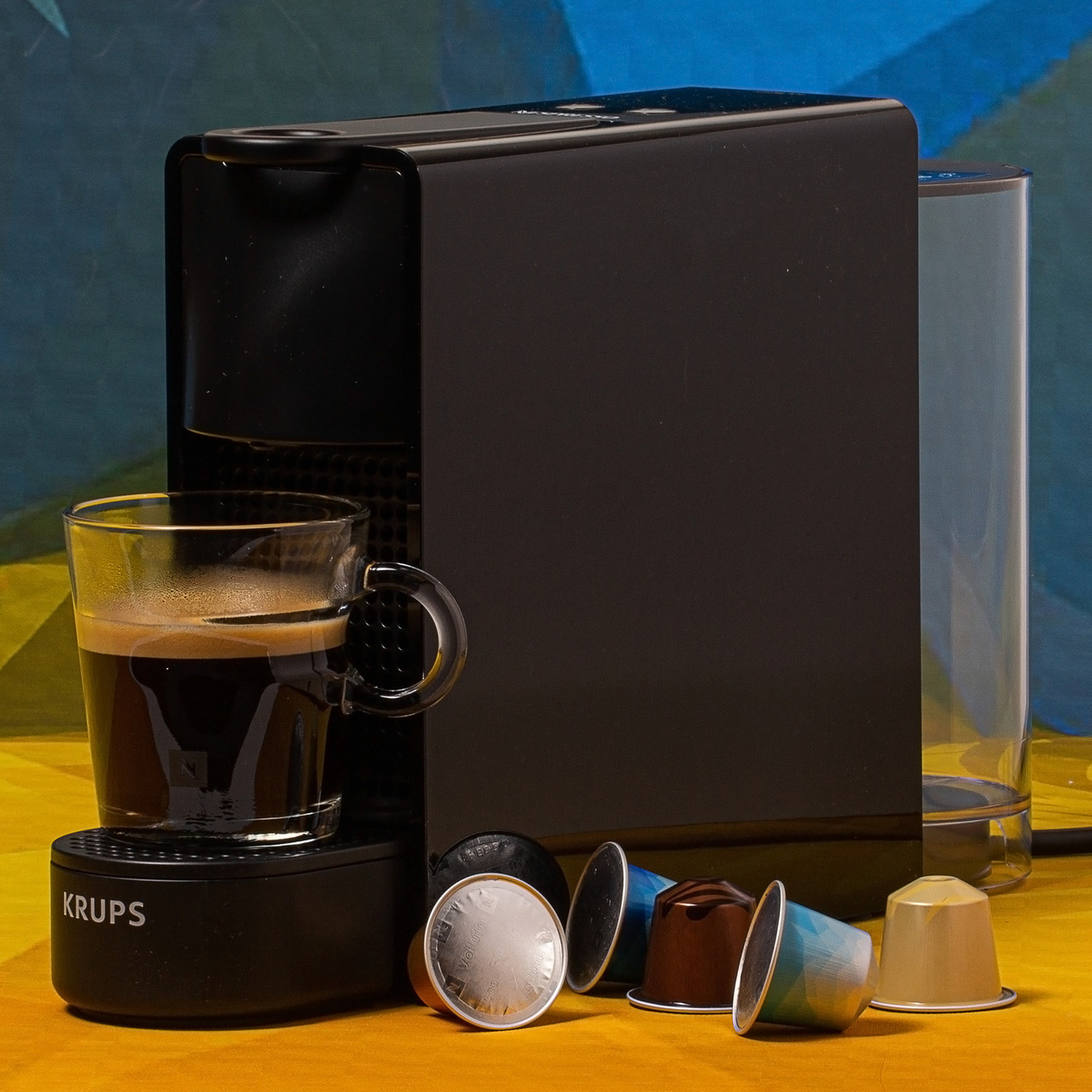 Капсульная кофеварка KRUPS XN110810 Nespresso Essenza Mini Piano Black ...