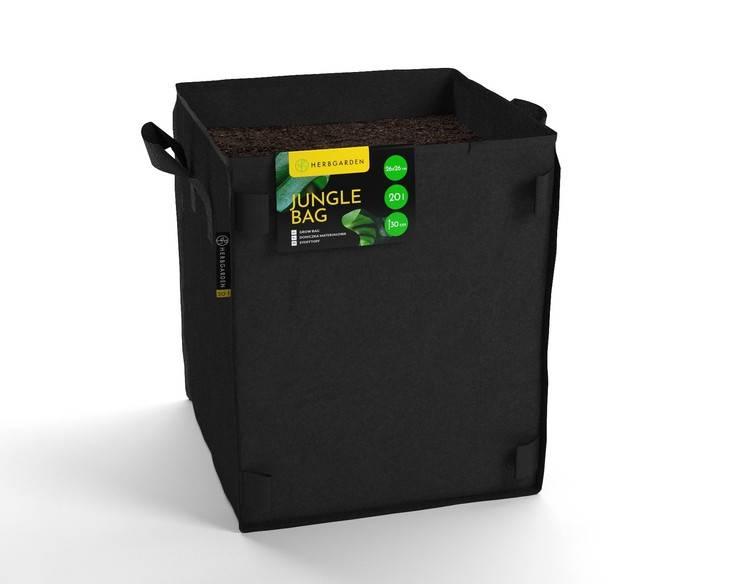 Горщик тканинний Jungle Bag Square 20L 26x26x h30cm