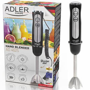 Блендер занурювальний Adler AD 4625 black 1500W Польща