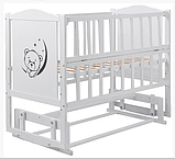 НАБОР! Кроватка для новонародженого, комод, постільний набір, матрац, фото 8