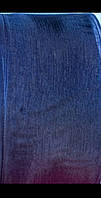 Органза лента. Цвет - темно-сине-черная. Ширина - 5 см, длина - 23 м