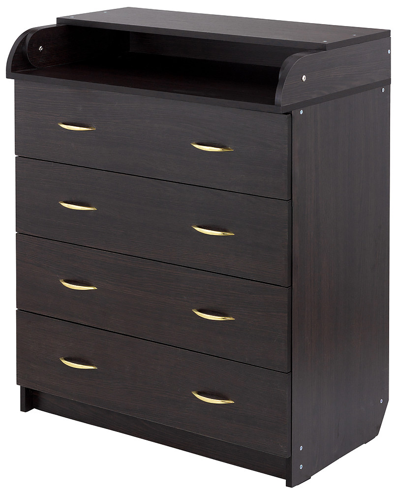 Пеленальний комод Babyroom Комод 4 тіл.Big 102x80x50 венги