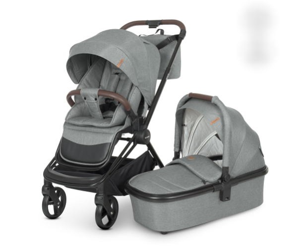 Коляска універсальна 2в1 ME 1091-B PERSONA Gray