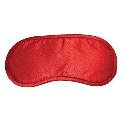 Маска на очі Sex And Mischief — Satin Red Blindfold, тканинна, червона, фото 1