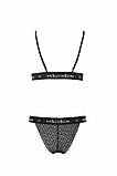 Комплект білизни GLAMISS SET black XXL/XXXL - Passion Exclusive, фото 5