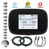 4G комплект для села Novatel 7000 з антеною MIMO Стріла-5 2х20Дб + 2x10м