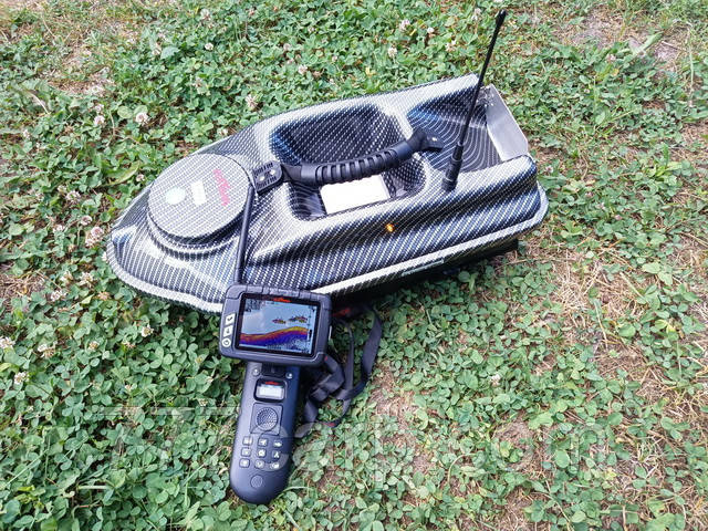 Прикормовий короповий кораблик Actor PRO-Light CARBON (GPS+Sonar) автопілот GPS навігація кольоровий мохол