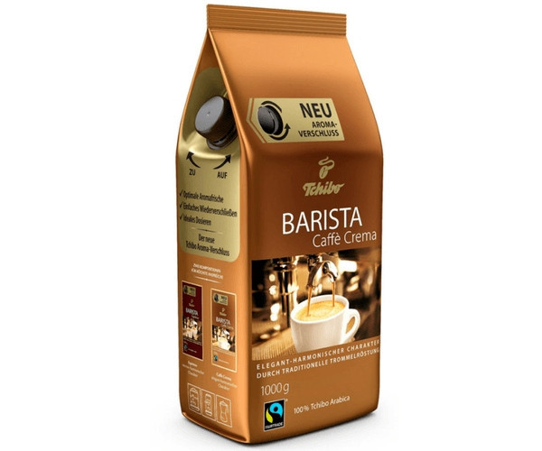 Кава зернова Tchibo Barista Caffe Crema, 1 кг