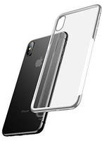 Чохол-накладка Baseus Shining Case для iPhone XS Max Silver AKS143