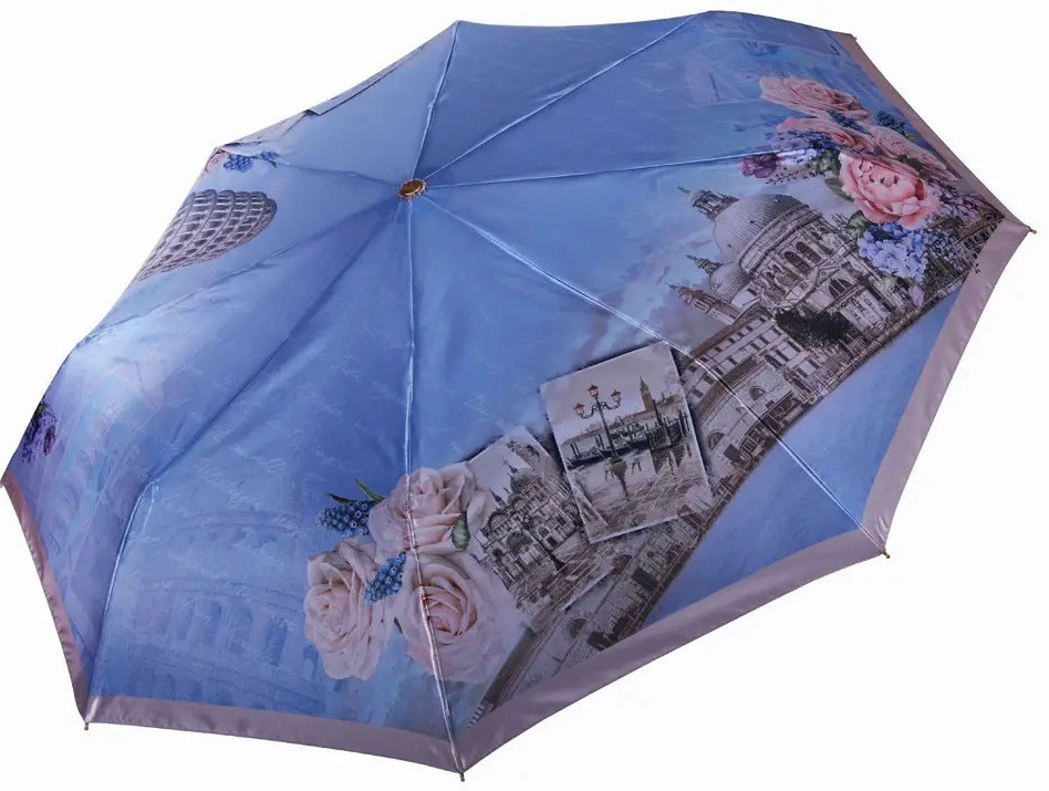Женский Зонт Автомат Три Слона Голубой — Купить Недорого на Bigl.ua ...