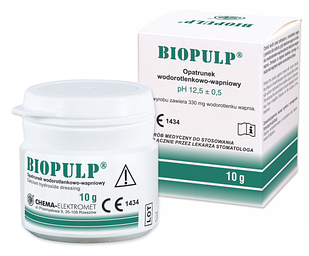 BIOPULP, кальційвмісна підкладка, Chema