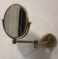 БРОНЗОВІ ТА ЗОЛОТІ КОСМЕТИЧНІ ДЗЕРКАЛА