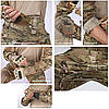 Військові чоловічі штани зсу G3 Combat IDOGEAR тактичні мультикам зі знімними наколінниками, фото 2