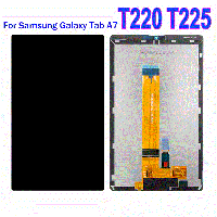 Дисплей Samsung T220 T225 SM-T220 SM-T225 Galaxy Tab A7 Lite 2021, черный, модуль, дисплей + тачскрин