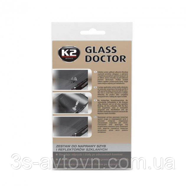 Клей для ремонта сколов и трещин ветрового стекла и фар Glass Doctor 0,8 мл B350 К2 - фото 1 - id-p1647838309