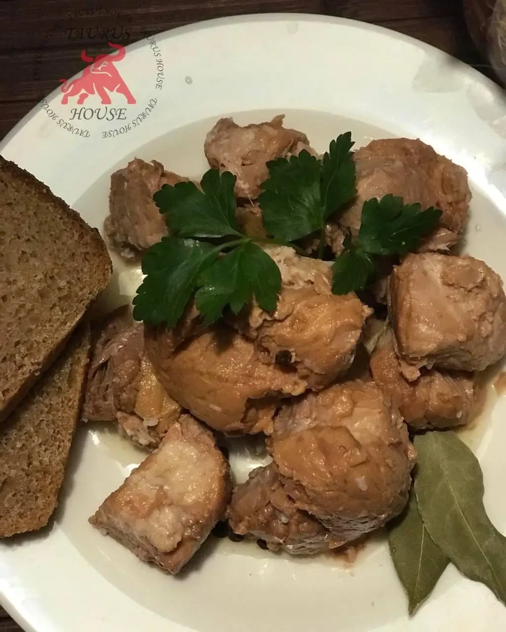 Тушонка зі свинини вищого сорту Taurus House 525 г. Тушковане м'ясо свинини вищого гатунку Україна - фото 4 - id-p1647843664
