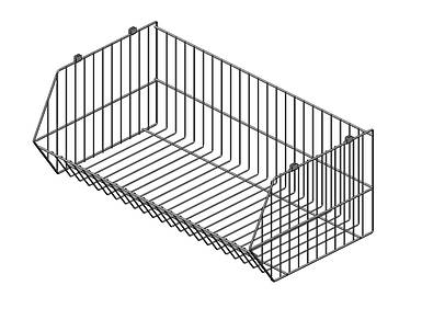 Кошик для розпродажів набірний, біла