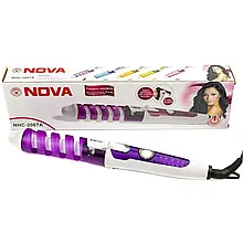 Прасочку для волосся (плойка) NOVA 2007 Спіральна плойка