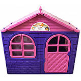 Будиночок для дітей Gardentoys 02550/1 середній рожево-фіолетовий, фото 2