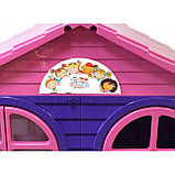 Будиночок для дітей Gardentoys 02550/1 середній рожево-фіолетовий, фото 5