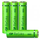 Акумулятор GP Recyko 850, GP85AAAHCE-2EB4, 850mAh, 2.4A, LSD80-1, AAA, Ni-MH, фото 3