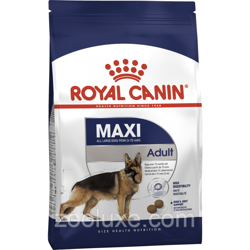 Royal Canin Maxi Adult 4 кг - повсякденний сухий корм для дорослих собак великих порід