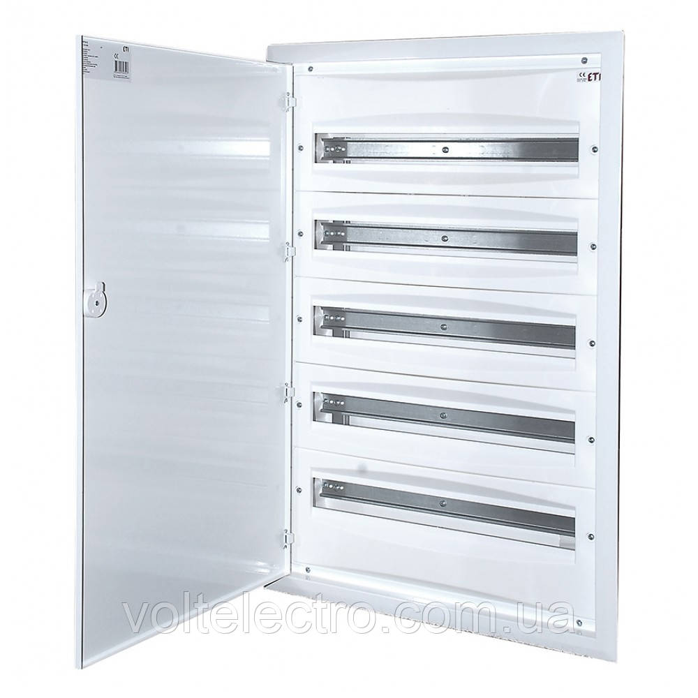 Щит металопластиковий ERP24-5 (5х24мод.)120 модулів IP-40 ET