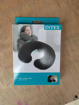 Подушка-підголівник Intex 36x30x10 см (6 кольорів), фото 3