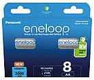 Акумулятор Panasonic Eneloop BK-3MCDE/8BE new, 2000mAh, AA/(HR6), LSD Ni-MH, фото 2