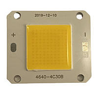 Потужний світлодіод 12V 50W для прожектора, матричний, COB, 3000-3500K