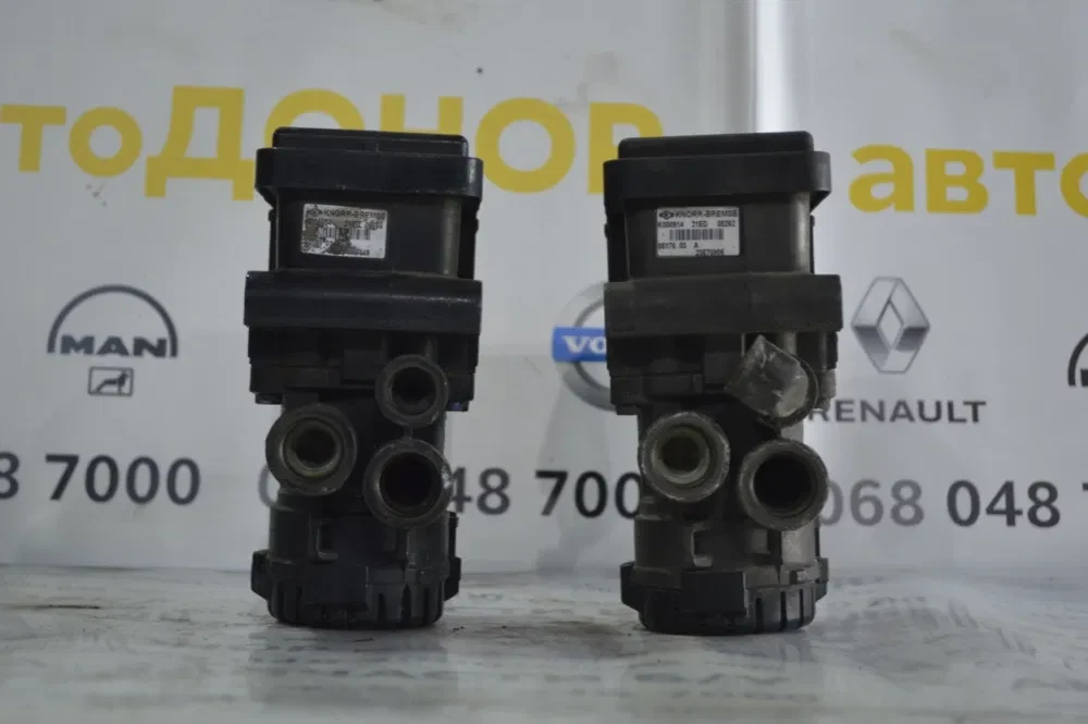 Кран knorr Модулятор EBS передньої осі 1-канальний оригінальний, фото 1