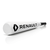 Бейсбольная бита «Renault» Белый