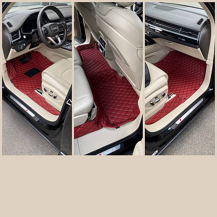 Комплект килимків 3D Mercedes S class W220 W221 W222 W22 W223, фото 2