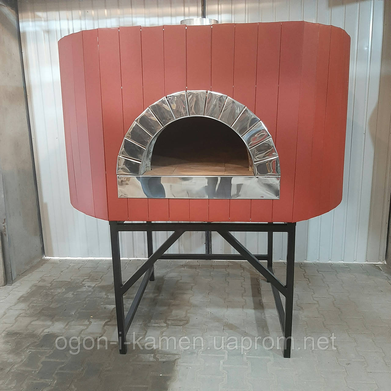 Піч для піци Speranza140. металева облицювання, литий купол