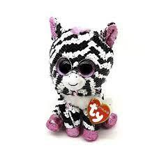 Дитяча м'яка іграшка TY Flippables Зебра ZOEY 15см 36672, фото 1