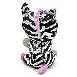 Дитяча м'яка іграшка TY Flippables Зебра ZOEY 15см 36672, фото 2