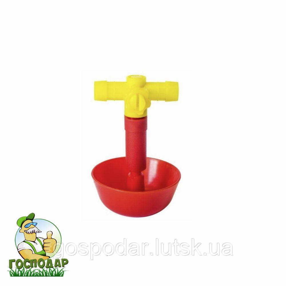 Чашечная ниппельная поилка для птицы модель A-181/A-25, фото 1