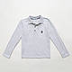 Поло сіре з довгим рукавом для хлопчика шкільне, Смайл Тайм SmileTme, фото 2