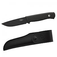 Ніж тактичний Fallkniven F1 Pilot Survival black, сталь VG-10 ламінована, піхви шкіра