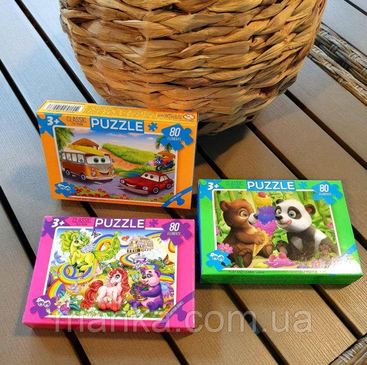 Дитячі пазли 80 ел С80-21-01, фото 1