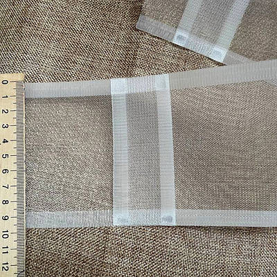 Шторна тасьма на трубу прозора 100мм. 909тс